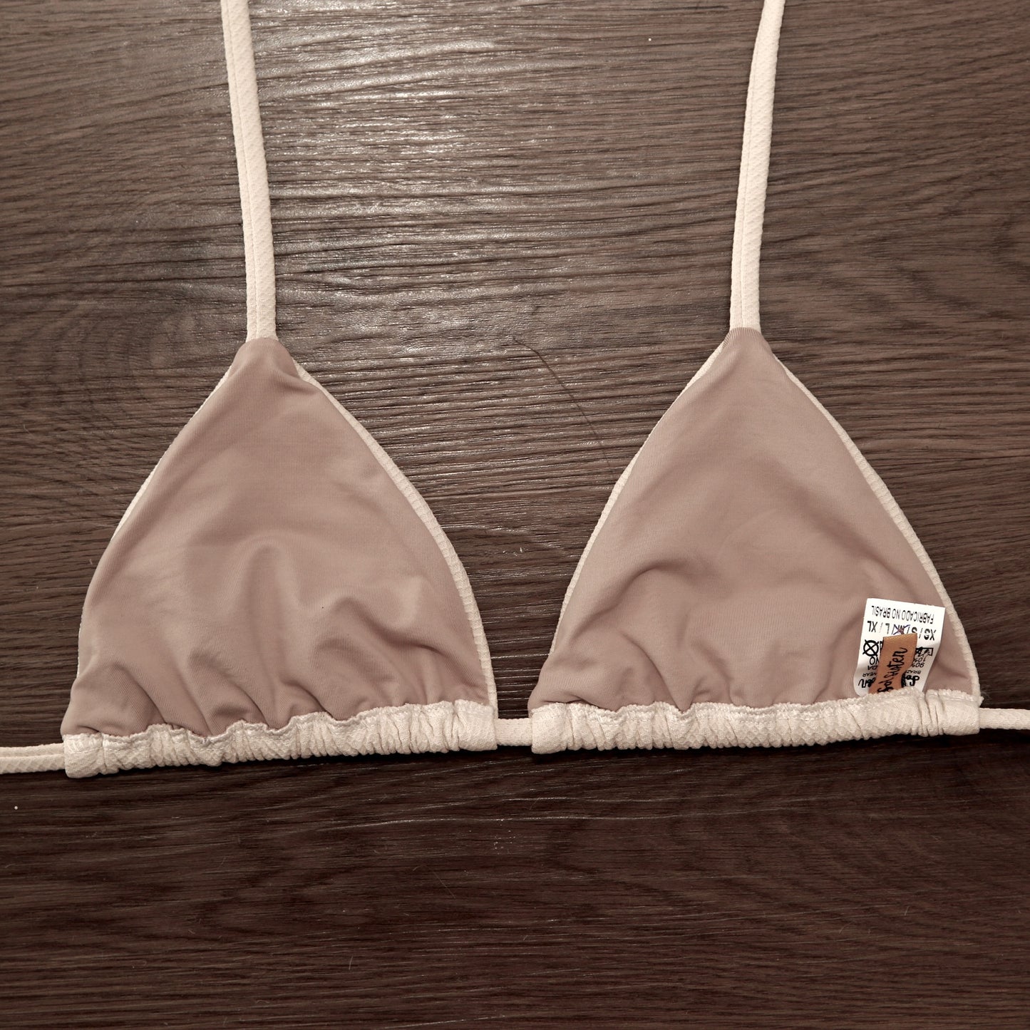 Triangle Bikini Top  - Ivory