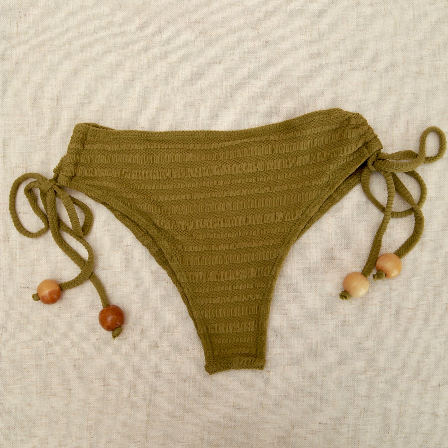 Cheekster Bikini Bottom - Olive green