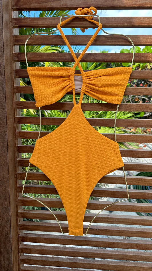 Ibiza One-Piece Swimwear - Apricot