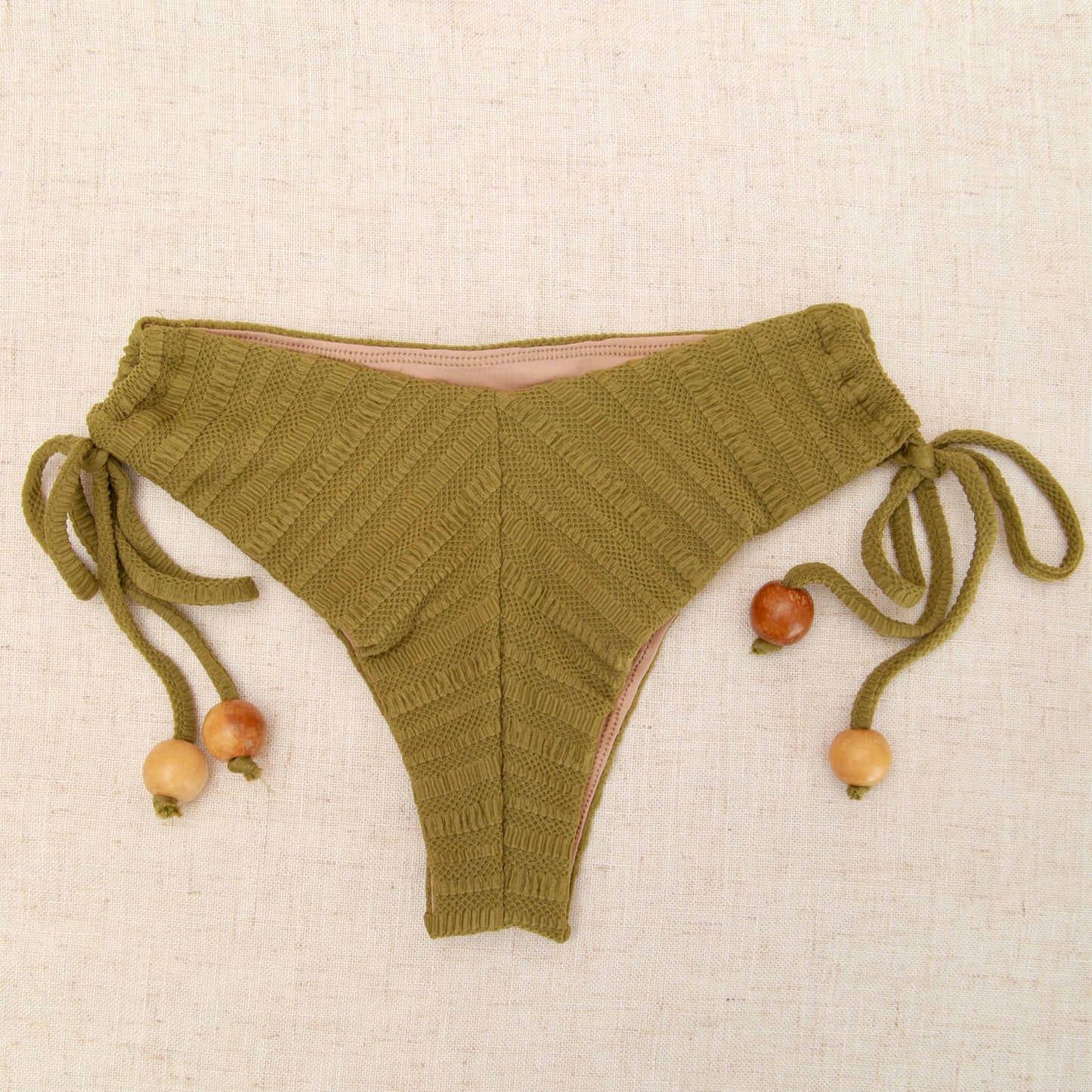 Cheekster Bikini Bottom - Olive green