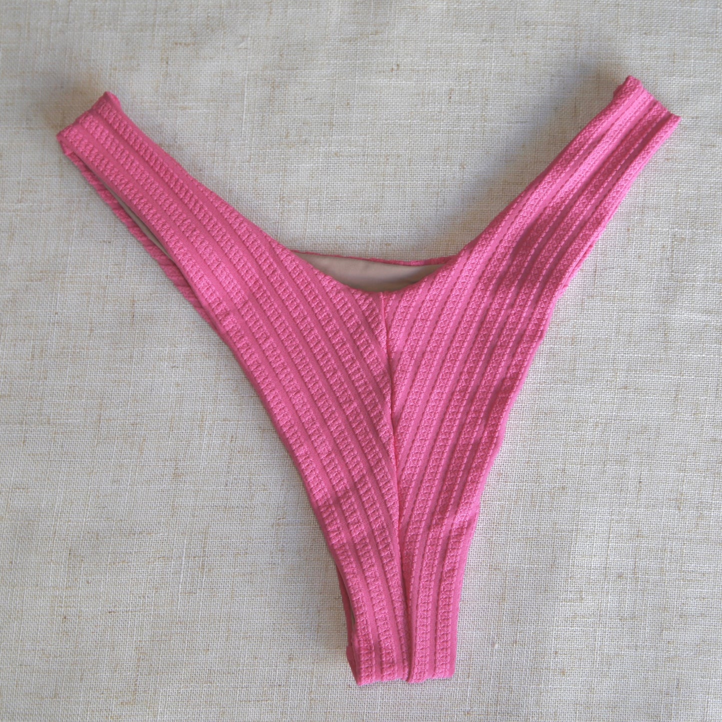 Brazilian Bikini Bottom - Bubblegum Pink