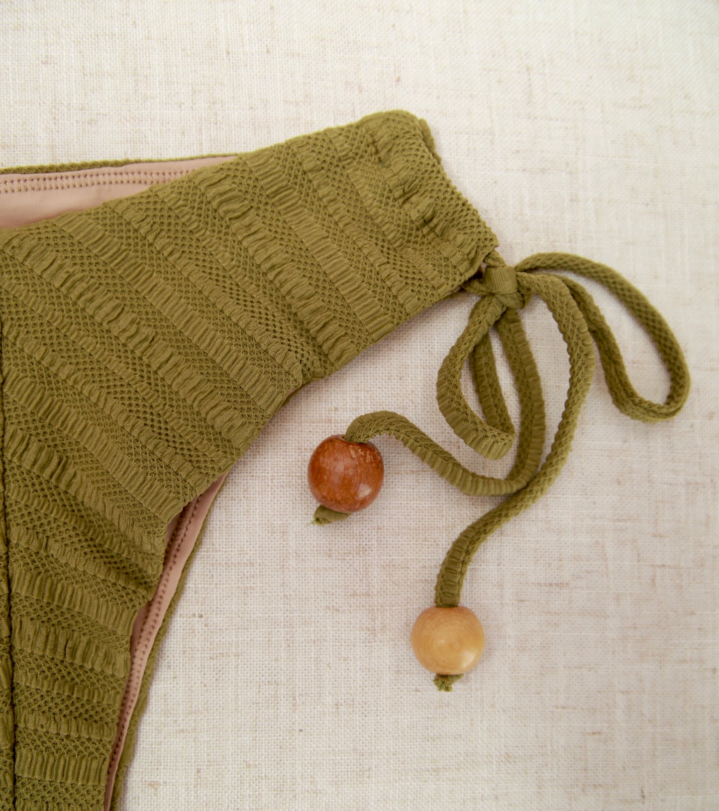 Cheekster Bikini Bottom - Olive green