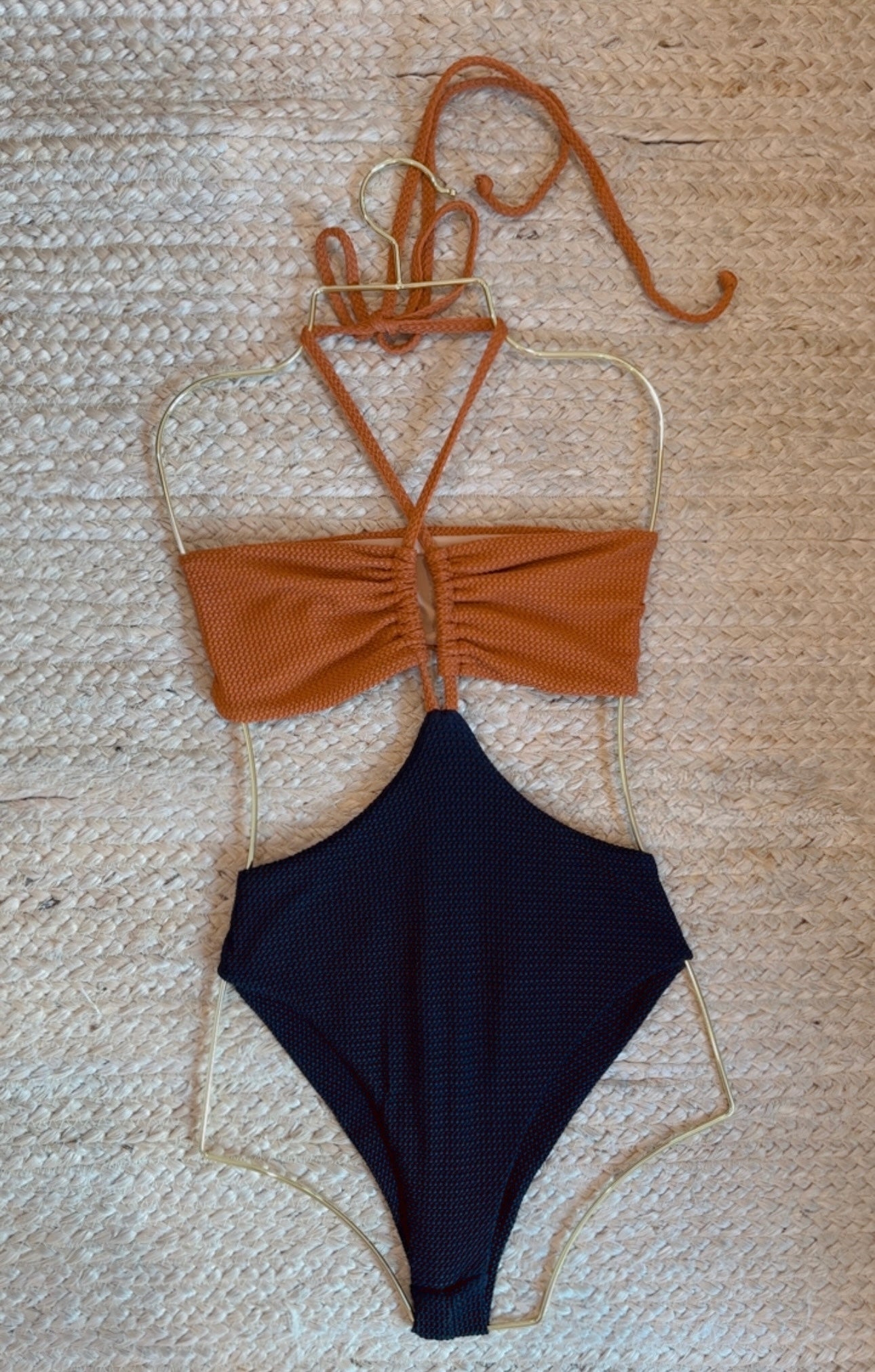 Ibiza One-Piece Swimwear - Capri Black/Brown