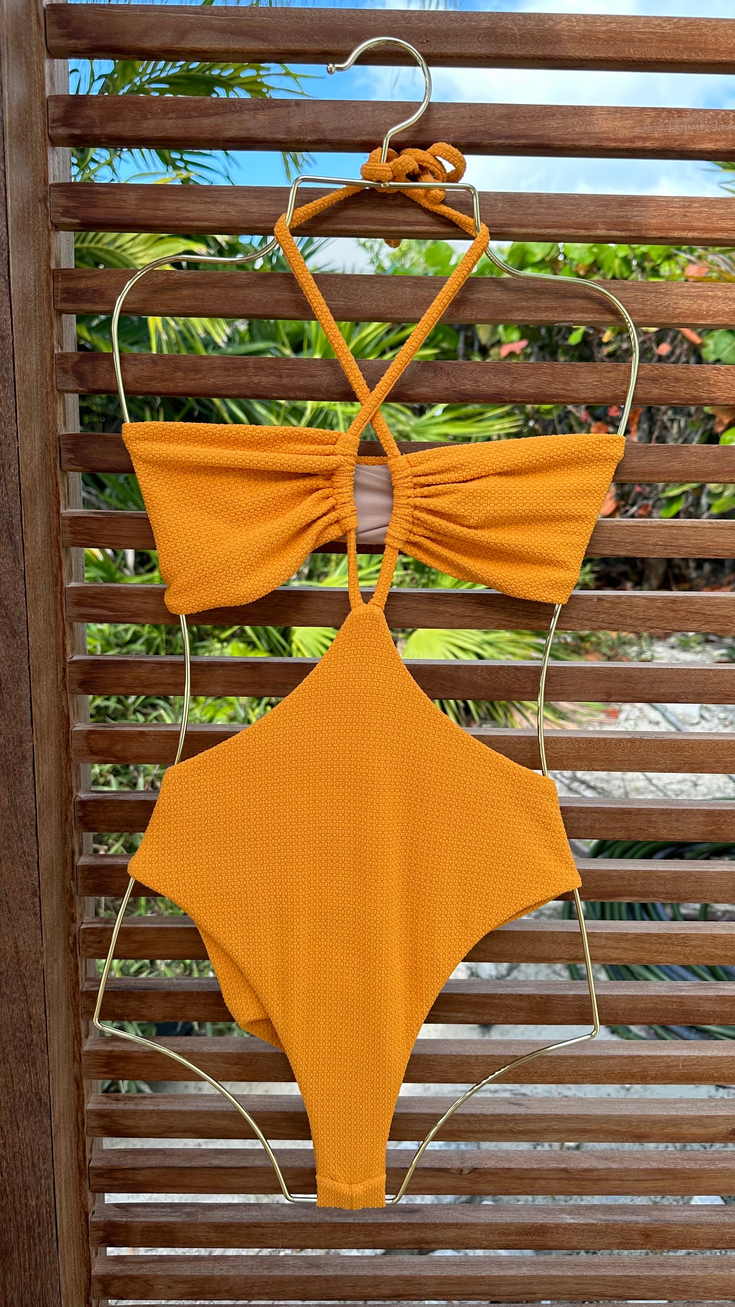 Ibiza One-Piece Swimwear - Apricot