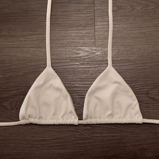 Triangle Bikini Top  - Ivory