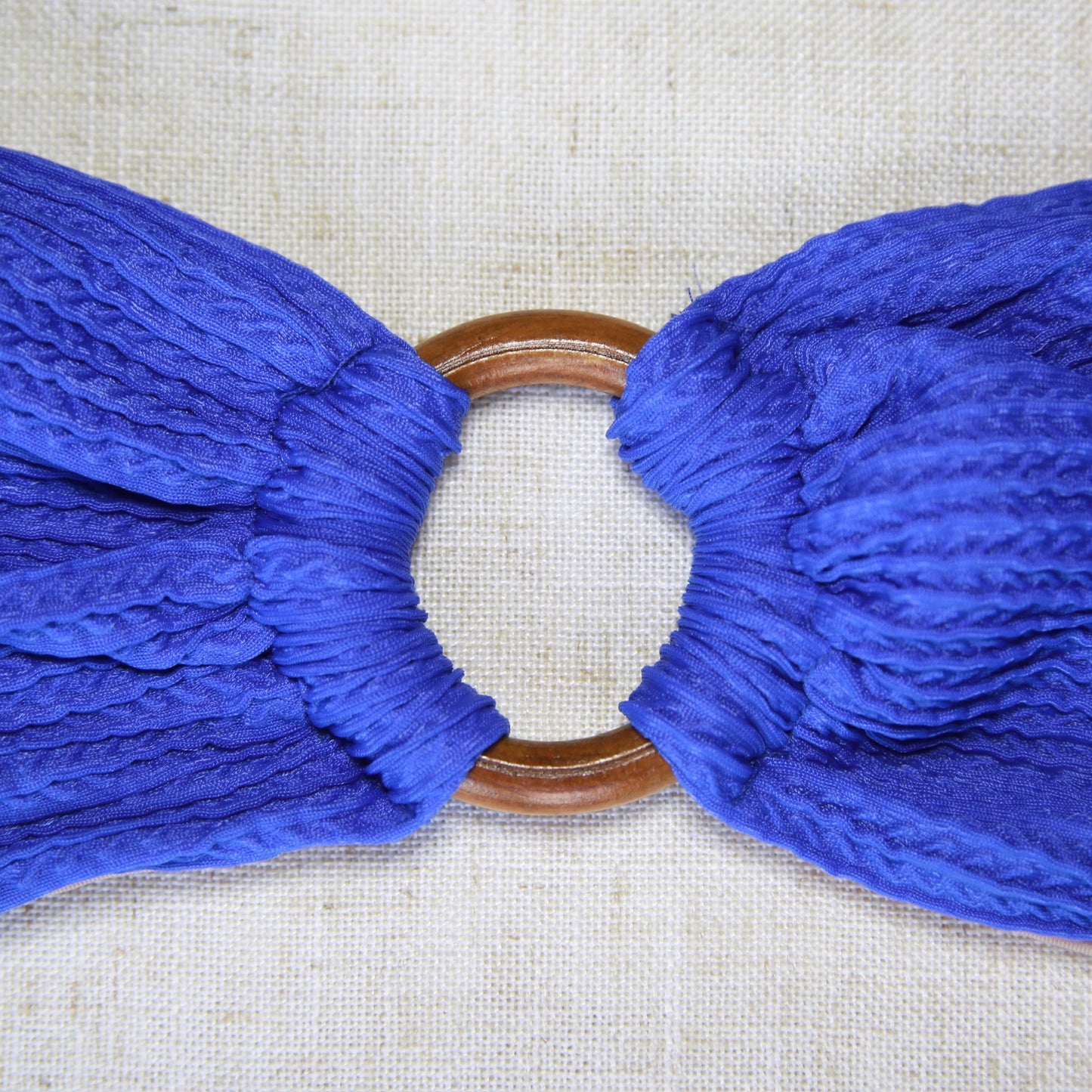 Bandeau Bikini Top - Ocean Blue Ripple